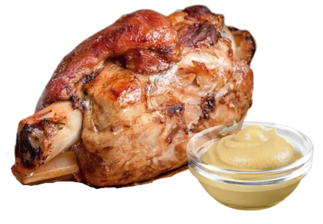 Chamorro Asado a la leña, 1kg